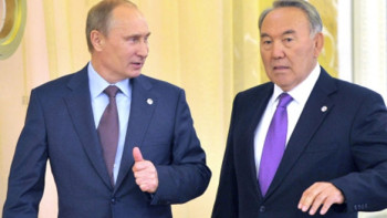 Фотография к новости: Назарбаев и Путин обсудили предстоящую встречу в Санкт-Петербурге