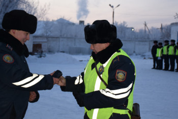 Фотография к новости: На 100% обеспечили видеорегистраторами дорожную полицию Акмолинской области