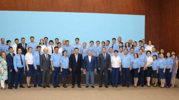 Фотография к новости: Улану Байжанову присвоено звание Почётного профессора Академии правоохранительных органов