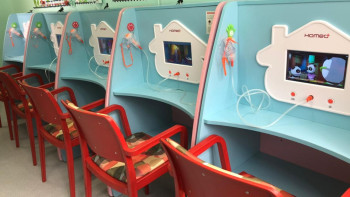 Фотография к новости: Первый детский небулайзерный кабинет для лечения простуд открыли в Алматы