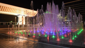 Фотография к новости: В Алматы подсветили исторические и культурные здания  