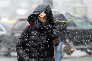 Фотография к новости: Штормовое предупреждение объявлено в Астане и области