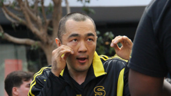 Фотография к новости: Шуменов провел открытую тренировку в Астане