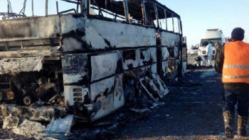 Фотография к новости: Дело о сгоревших в автобусе 52 граждан Узбекистана направлено в суд