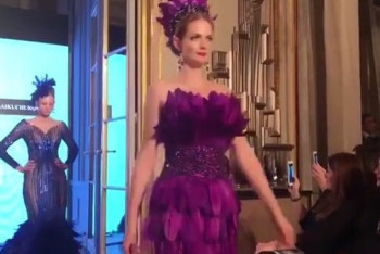 Фотография к новости: На неделе моды в Париже прозвучала песня на казахском языке