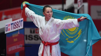 Фотография к новости: Гузалия Гафурова принесла Казахстану шестое "золото" Азиады-2018