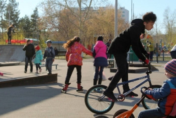 Фотография к новости: Драка в костанайском скейт-парке: ЖКХ установит спецтаблички для детей
