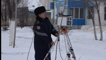 Фотография к новости: Передвижные фоторадары устанавливают на дорогах Акмолинской области 