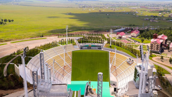 Фотография к новости: Международную лыжную базу "Бурабай" показали Назарбаеву