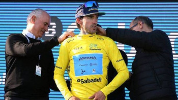 Фотография к новости: Велокоманда «Астана» победила в общекомандном зачете гонки в Испании