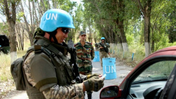 Фотография к новости: Казахстанские миротворцы продолжают подготовку к миссии в Ливане