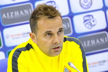 Фотография к новости: "Астана" выиграла матч за пять минут – тренер ФК "Кайрат"