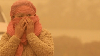 Фотография к новости: Пыльная буря ожидается в Туркестанской и Кызылординской областях