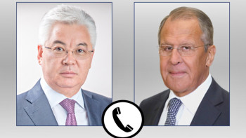 Фотография к новости: Бейбут Атамкулов переговорил с главой МИД России