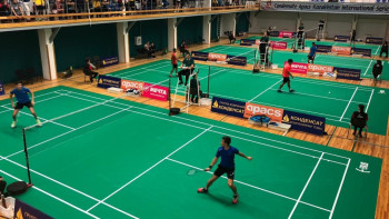 Фотография к новости: Дмитрий Панарин выиграл "золото" международного турнира по бадминтону