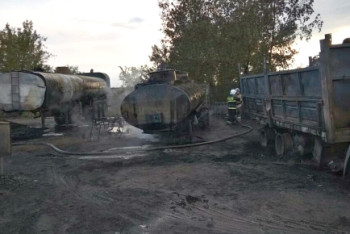 Фотография к новости: Взрыв автоцистерны в Павлодаре: Врачи рассказали о состоянии пострадавших пожарных 