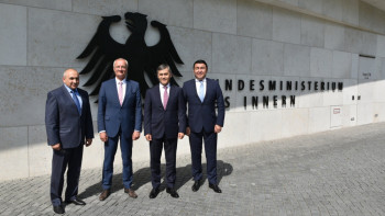 Фотография к новости: Помощник Президента посетил с рабочим визитом Германию