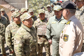 Фотография к новости: Нурсултан Назарбаев принял участие в боевом параде на базе "Отар"