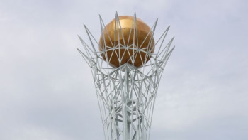 Фотография к новости: Копия Байтерека появилась в Карагандинской области 