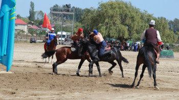 Фотография к новости: Двадцать медалей завоевала сборная Казахстана на Всемирных играх кочевников