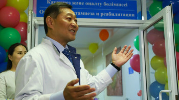 Фотография к новости: Первое в Казахстане отделение реабилитации недоношенных детей открыли в Астане 