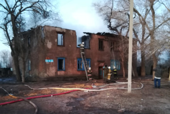 Фотография к новости: Пожар в Сатпаеве: есть жертвы  