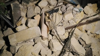 Фотография к новости: В одном из цехов АО "АрселорМиттал Темиртау" рухнули плиты перекрытия 