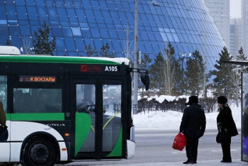 Фотография к новости: Проезд на казахстанских автобусах подорожал за год на 15%