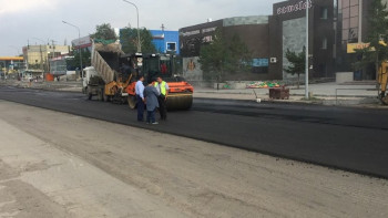 Фотография к новости: Новые дороги, на которые затратили больше 2 млрд тенге в Темиртау, вновь требуют ремонта