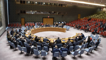 Фотография к новости: Казахстан в Совбезе ООН выступил за политическое урегулирование сирийского кризиса 