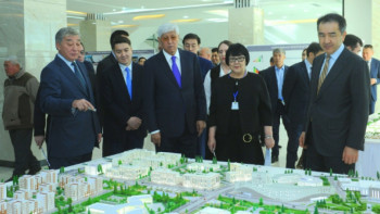 Фотография к новости: Премьер-министру РК представили Генплан развития нового города 