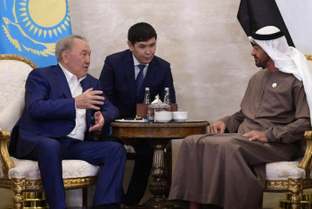 Фотография к новости: Нурсултан Назарбаев прибыл с рабочим визитом в ОАЭ