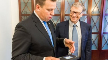 Фотография к новости: Билл Гейтс стал электронным резидентом Эстонии