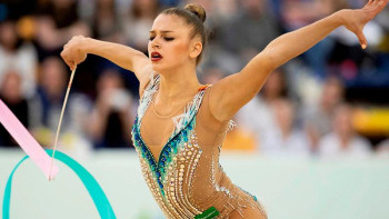 Фотография к новости: Российская гимнастка выступила на Гран-при под песню Димаша Кудайбергена