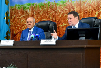 Фотография к новости: О своих проблемах министру сельского хозяйства рассказали аграрии СКО