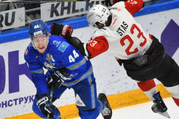 Фотография к новости: "Барыс" уступил "Авангарду" в первом матче серии плей-офф КХЛ