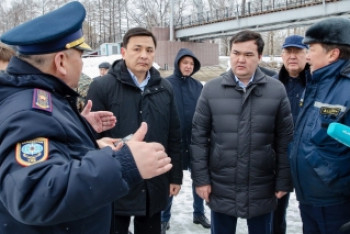 Фотография к новости: Женис Касымбек проверил готовность ЗКО к весенне-паводковому периоду