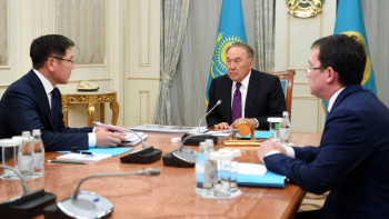 Фотография к новости: Назарбаеву доложили о работе по привлечению инвесторов в США и Европе