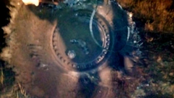 Фотография к новости: Упавший в ЗКО неопознанный объект может быть частью российской ракеты