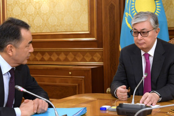 Фотография к новости: Касым-Жомарт Токаев провел встречу с Государственным секретарем 