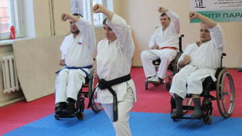 Фотография к новости: Бесплатную секцию паракаратэ открыли в Астане