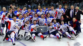 Фотография к новости: Впервые казахстанский клуб выиграл Континентальный кубок по хоккею 