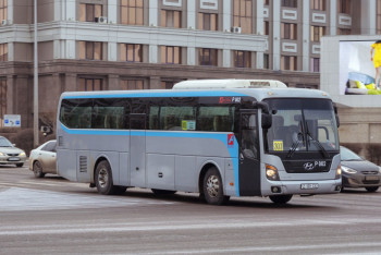 Фотография к новости: Возобновлено движение пригородных маршрутов в Астане