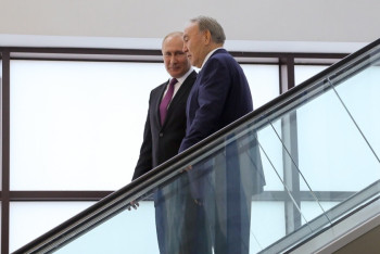 Фотография к новости: Назарбаев и Путин направили приветствие участникам форума интеллигенции СНГ 