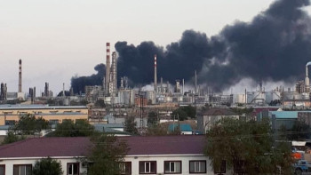 Фотография к новости: Пожар на НПЗ в Атырау: установлены причины