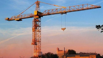 Фотография к новости: Самый большой в мире грузоподъёмный кран собрали в Тенгизе 