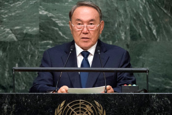 Фотография к новости: Назарбаев выступит в ООН по проблеме нераспространения ядерного оружия