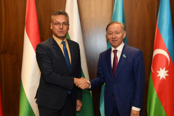 Фотография к новости: Нигматулин провел встречи с вице-спикерами зарубежных парламентов