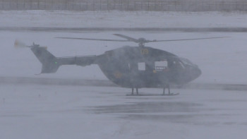 Фотография к новости: Минобороны РК отрабатывает учебные полёты в сложных метеоусловиях