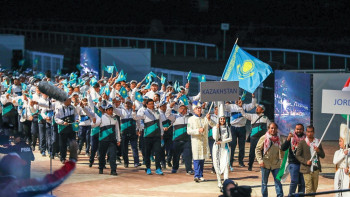 Фотография к новости: Сборная Казахстана завоевала 19 медалей на Всемирных играх кочевников 